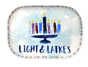 Daly City Hanukkah Light & Latkes Platter