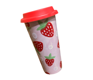 Daly City Strawberry Travel Mug