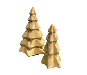 Daly City Rustic Glaze Faceted Trees