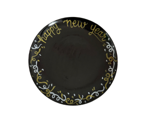 Daly City New Year Confetti Plate