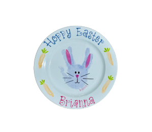 Daly City Easter Bunny Plate