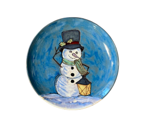 Daly City Rustic Glazed Snowman