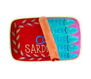 Daly City Sardines Dinner Plate