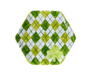 Daly City Irish Argyle Plate